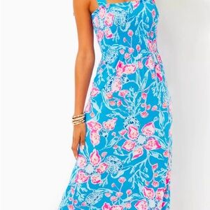 NWT LILLY PULITZER Kailua Smocked Maxi Dress Sz XL